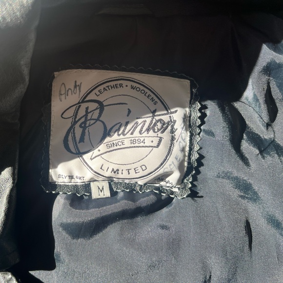 100% genuine black leather jacket - Picture 3 of 7